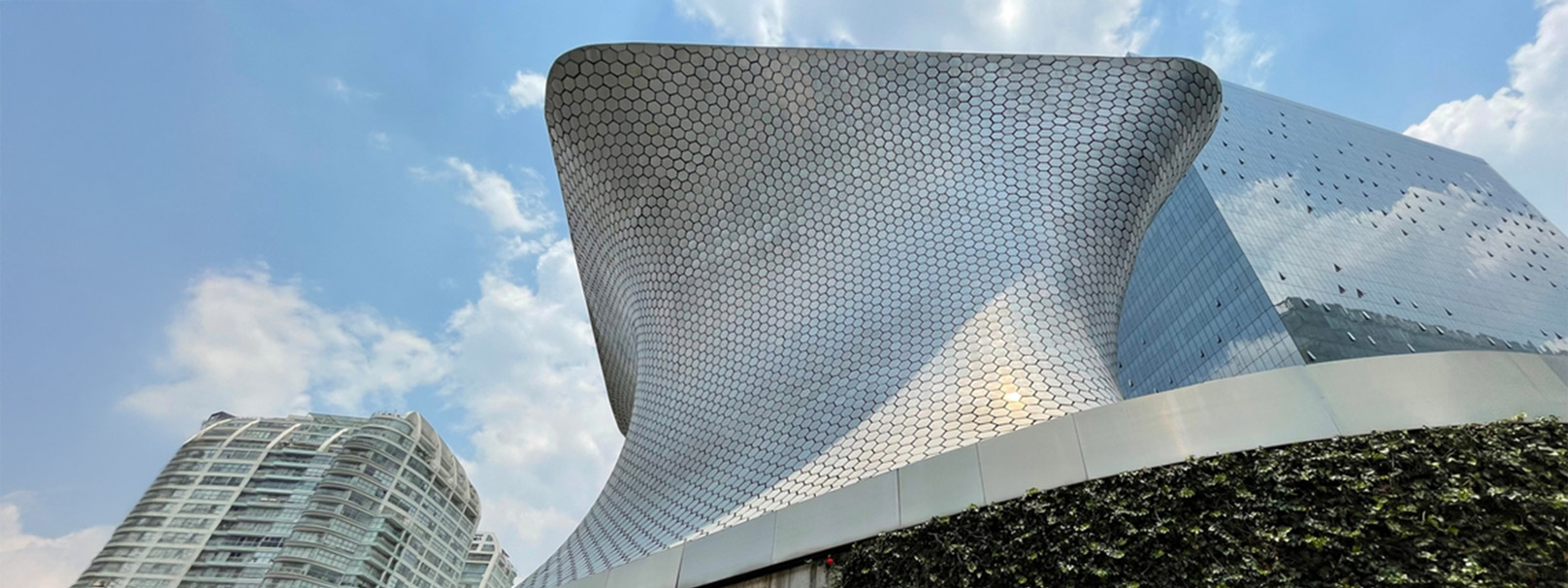 Impressive collection of global art displayed at the Soumaya Museum in Mexico City, featuring works from different artistic periods.