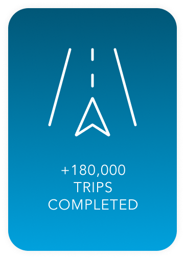 +180,000 Trips Completed